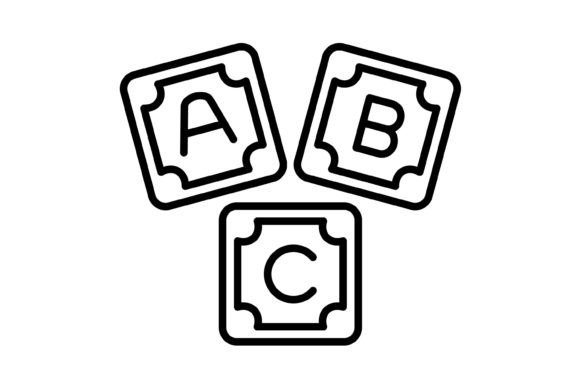 Evaluating the Abc Block Outline Icon for Your Design Projects