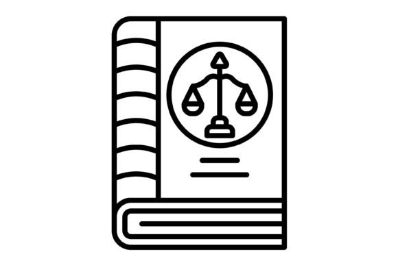 Law Book Outline Icon: A Strategic Asset for Clear Communication
