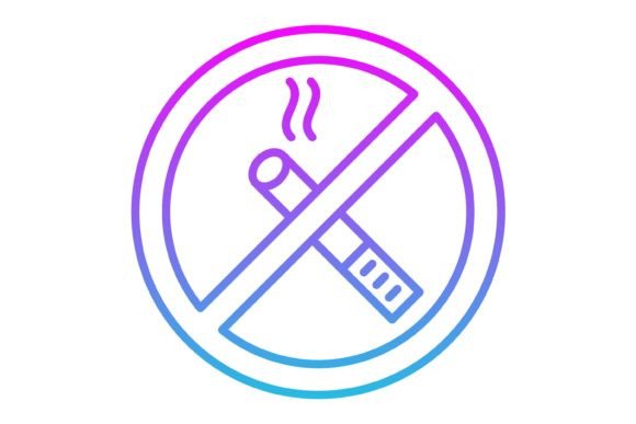 The Essential Guide to No Smoking Line Gradient Icons: Formats, Features, and Versatile Design
