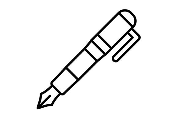 The Strategic Value of the Fountain Pen Outline Icon: A Guide for Professionals